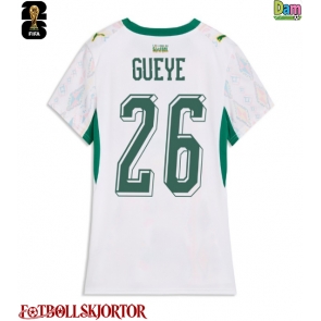 Senegal Pape Gueye #26 Hemmatröja Dam VM 2026 Kortärmad